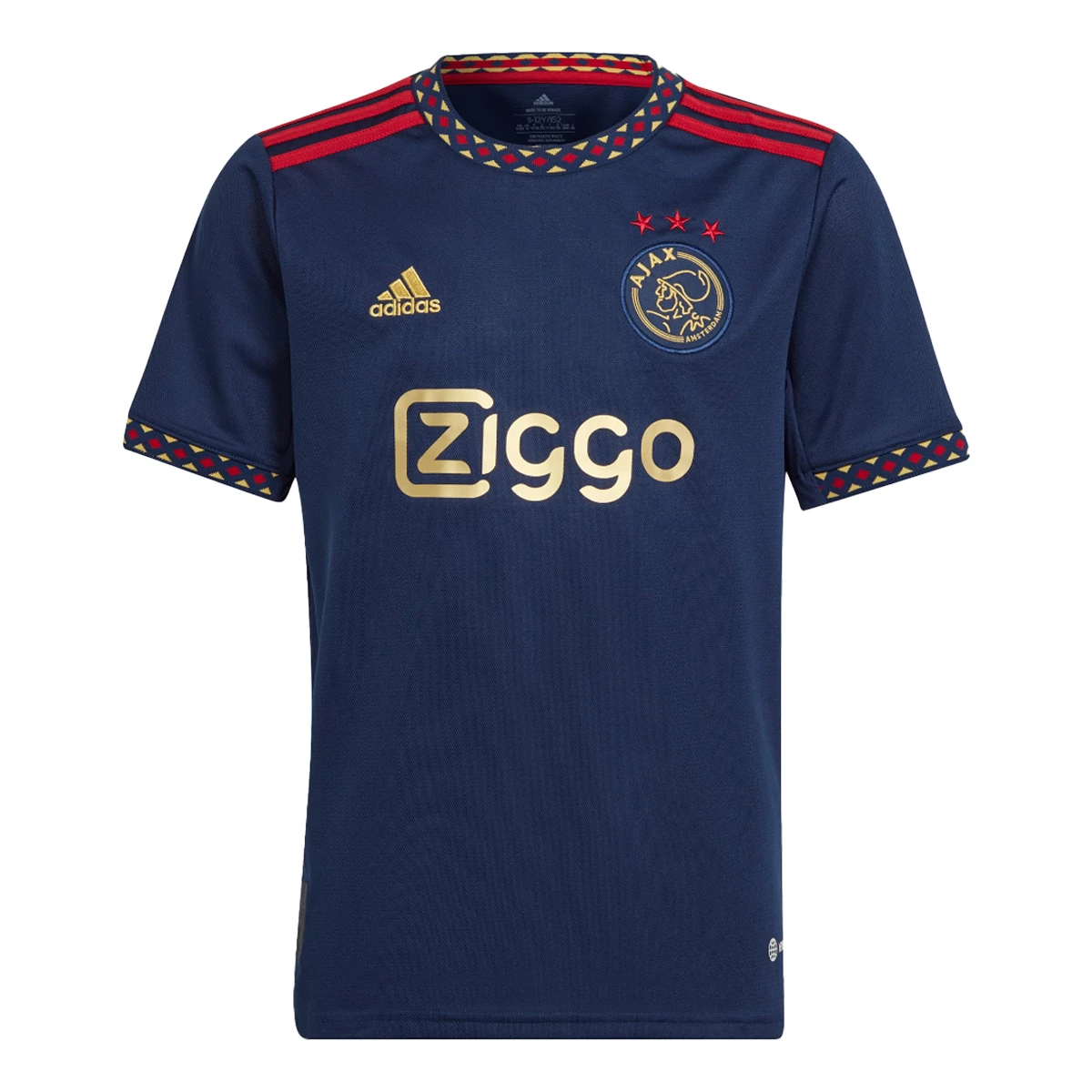 innovatie Gemengd uitvoeren Ajax Uit Wedstrijdshirt Junior 2022-2023 van voetbalshirts