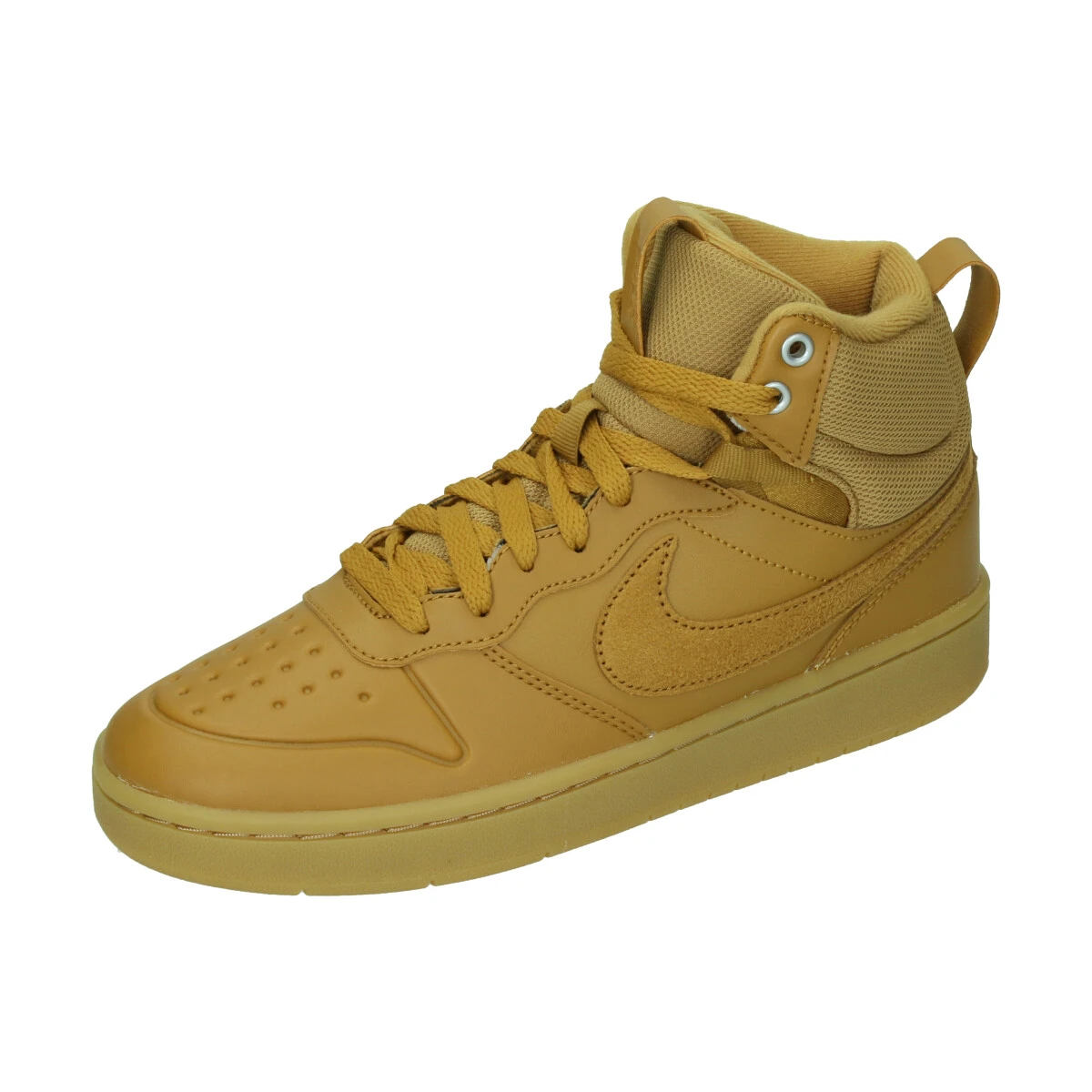 nike court borough mid wheat