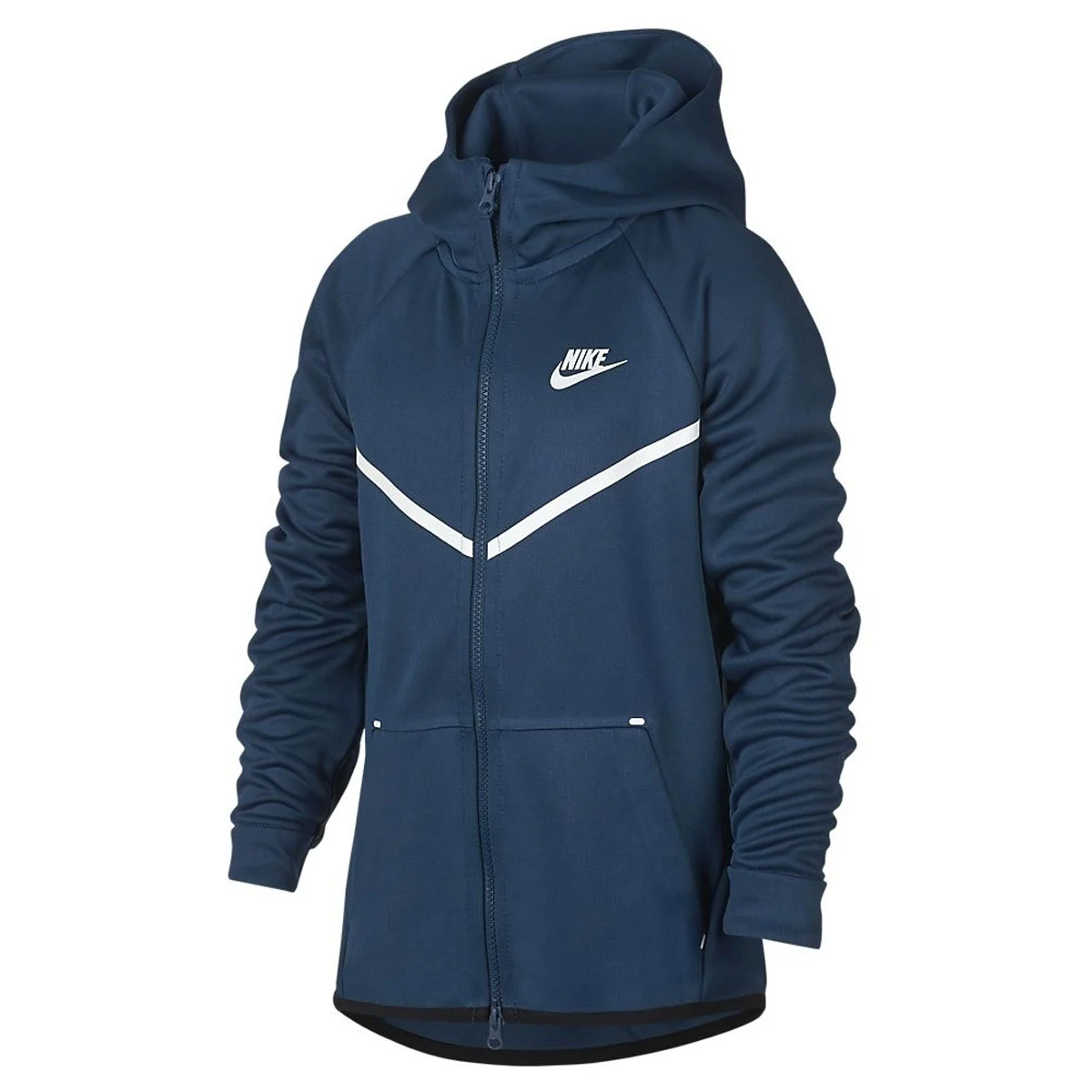 nike tech poly full zip hoodie