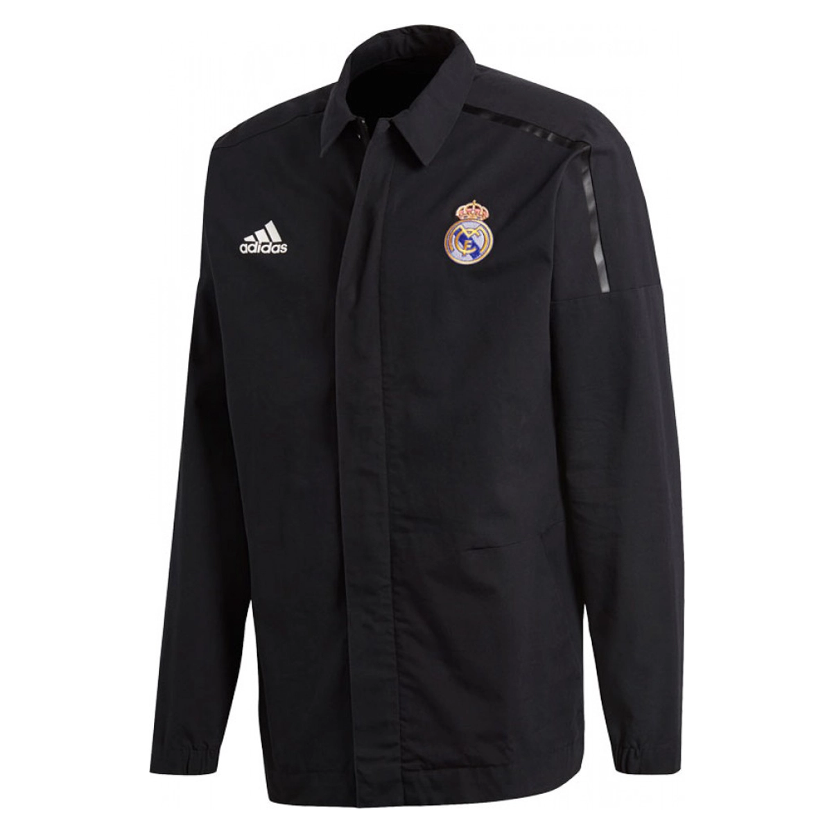 Real Madrid ZNE Woven Jacket van voetbal trainingsjacks